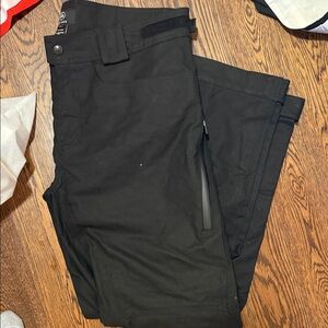 Men's Black dual sport motoPants